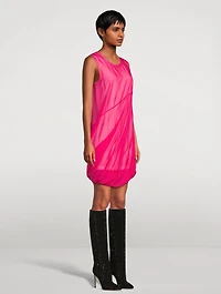 Silk Jersey Bubble Dress