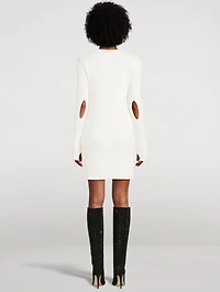 Embellished Sweater Dress
