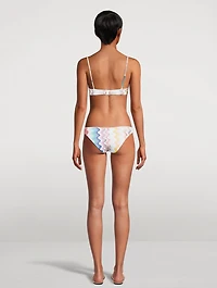 Zig Zag Jacquard Bikini Set