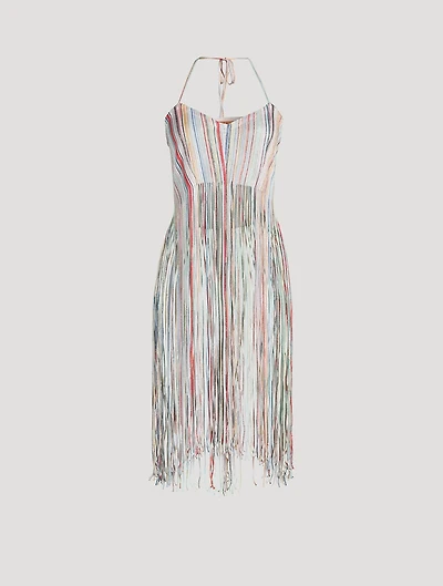 Fringe Halter Top