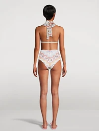 Lurex Crochet Bikini Set