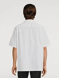 Poplin Shirt Floral Print