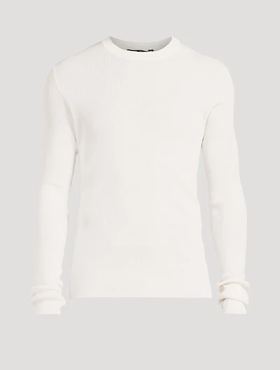 Silk Slim-Fit Sweater