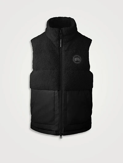 Elora Down Fleece Vest