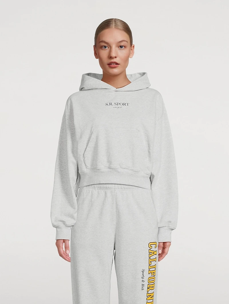 SR Sport Cropped Hoodie
