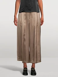 Silk Trouser Pants