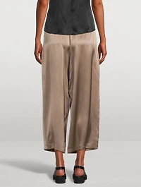Silk Trouser Pants