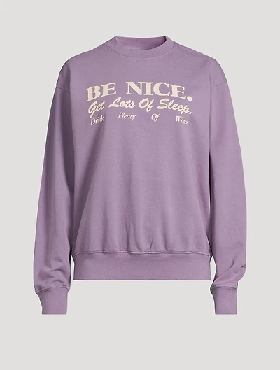 Be Nice Crewneck