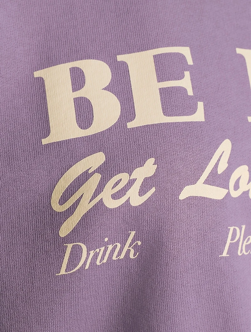 Be Nice Crewneck