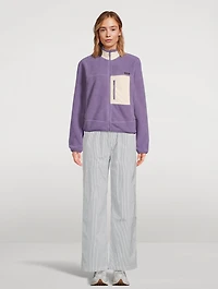 Zipped Sherpa Jacket