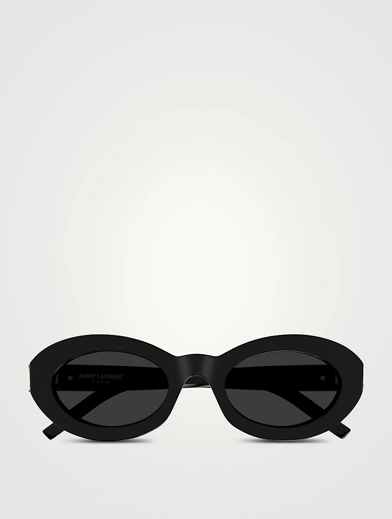 SL M136 Oval YSL Monogram Sunglasses