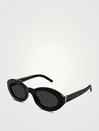 SL M136 Oval YSL Monogram Sunglasses