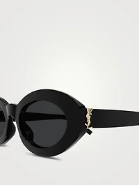 SL M136 Oval YSL Monogram Sunglasses