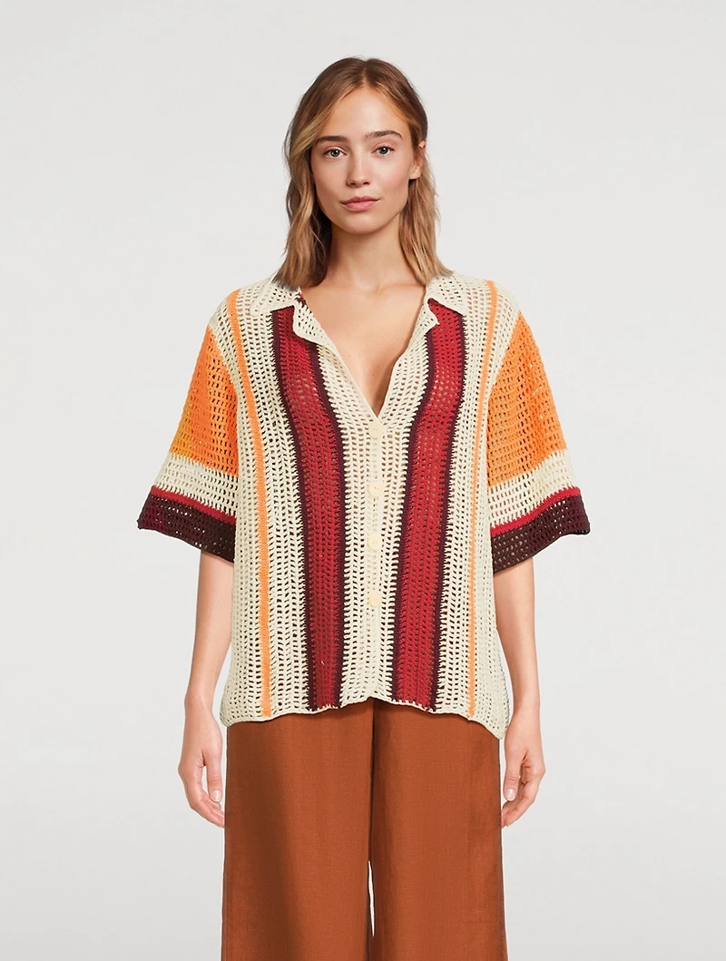James Crochet Shirt
