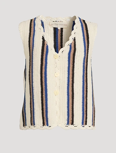 Lucy Crochet Vest