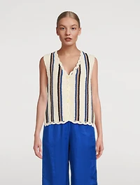 Lucy Crochet Vest