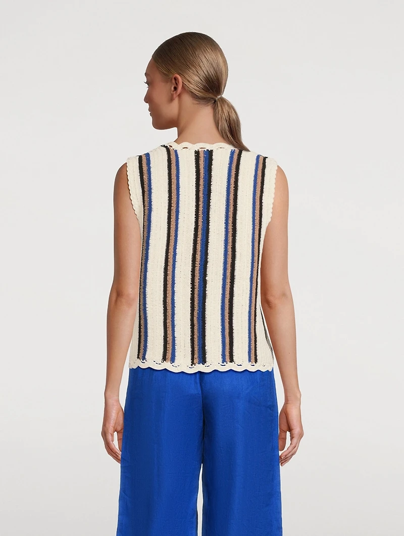 Lucy Crochet Vest