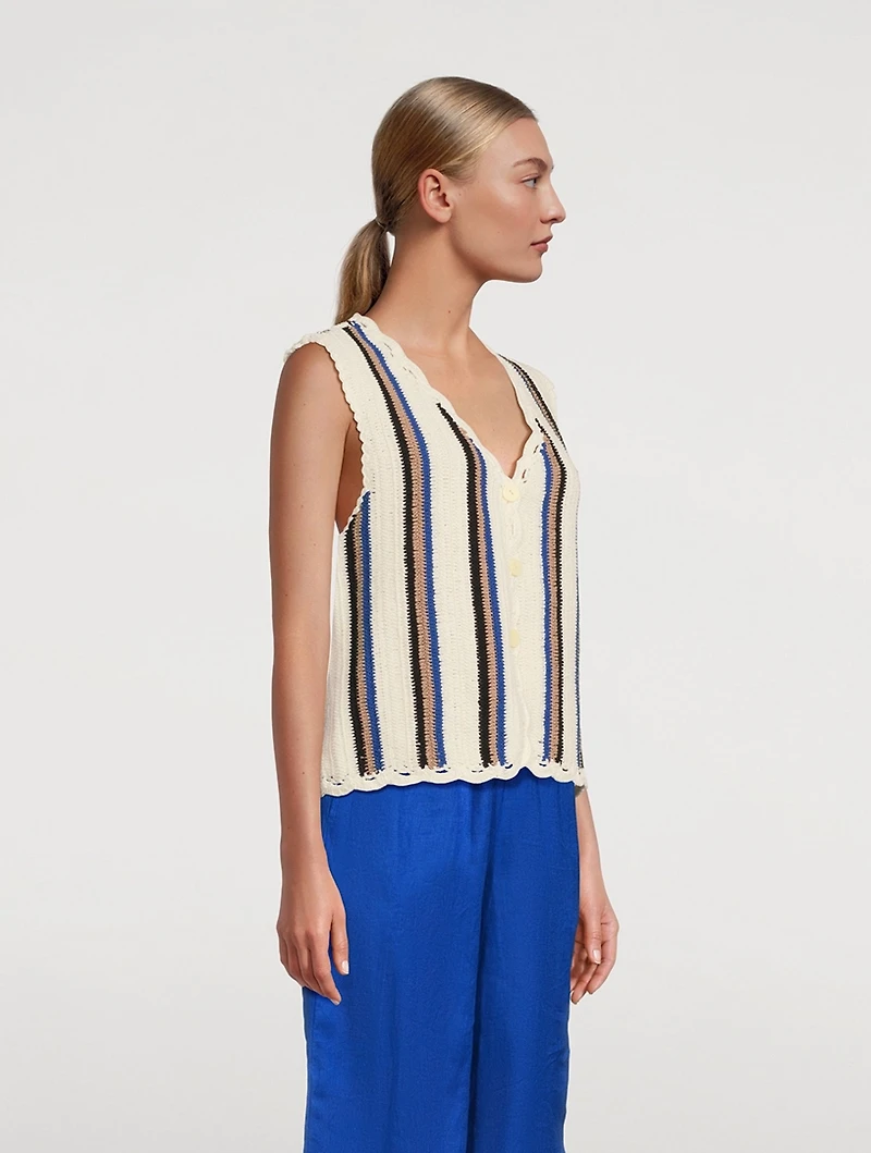 Lucy Crochet Vest