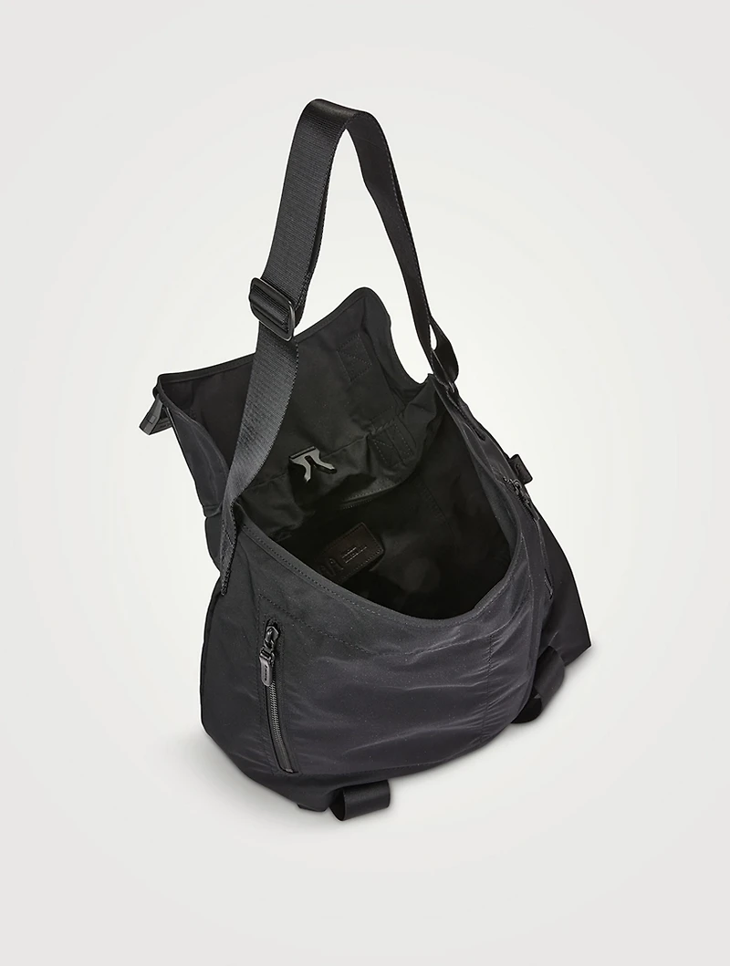 Gabardine Messenger Bag