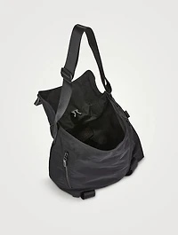 Gabardine Messenger Bag