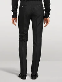 Lurex Jacquard Stripe Atticus Pants
