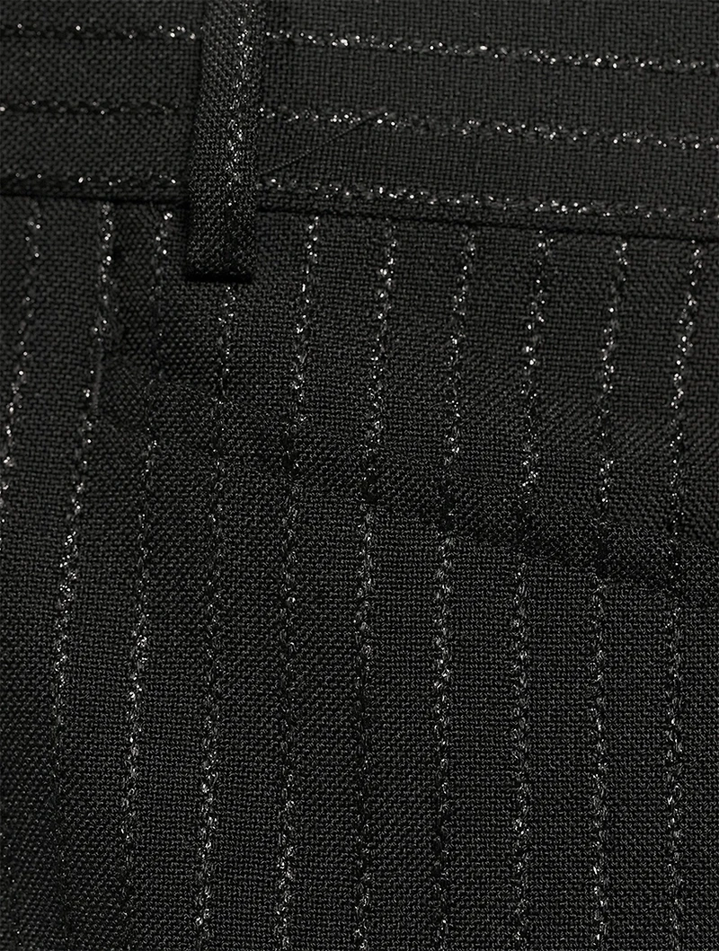 Lurex Jacquard Stripe Atticus Pants