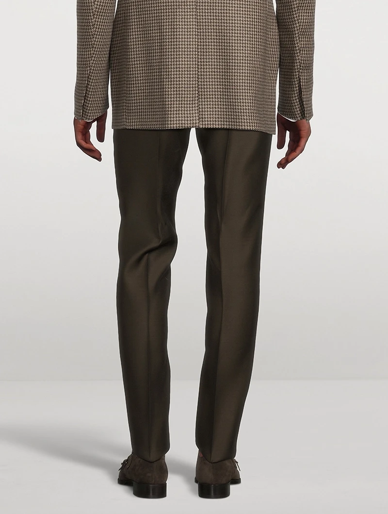 Atticus Wool And Silk Pants