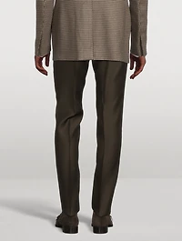 Atticus Wool And Silk Pants