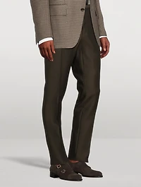 Atticus Wool And Silk Pants
