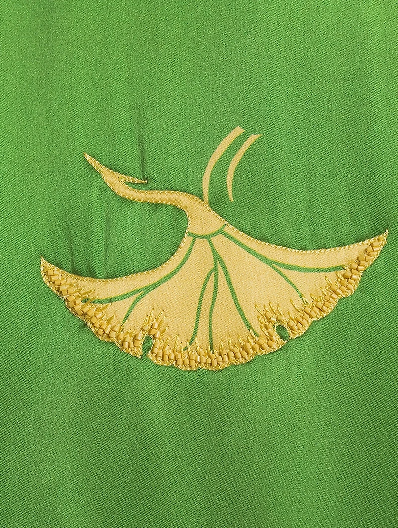 Rougies Satin Coat Bird Print