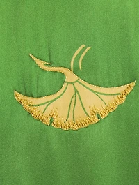 Rougies Satin Coat Bird Print