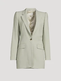 Lovat Single-Breasted Wool Blazer