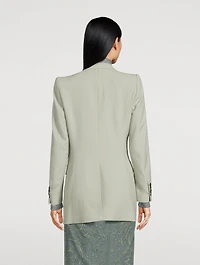Lovat Single-Breasted Wool Blazer