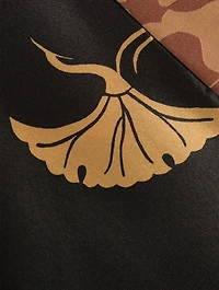 Cussia Wrap Top Bird Print