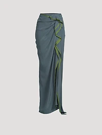 Sinas Draped Maxi Skirt
