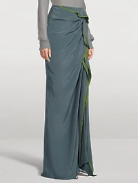Sinas Draped Maxi Skirt
