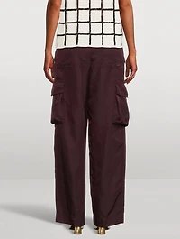 Polkar Nylon Gabardine Cargo Trousers