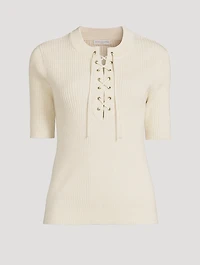 Taru Lace-Up Top