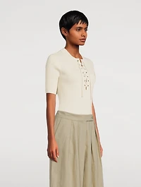 Taru Lace-Up Top