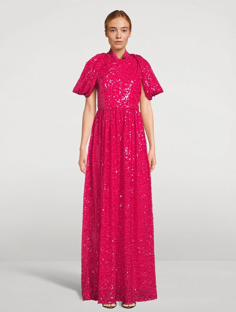 Sequin Gown