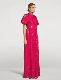Sequin Gown