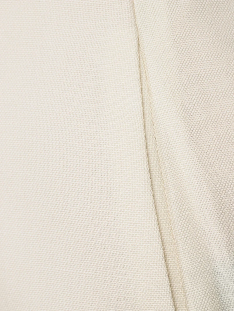 Wide-Leg Wool Trousers