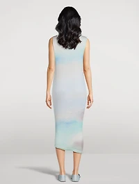 Suffused Pleats Dress