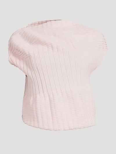 Aerate Pleats Top