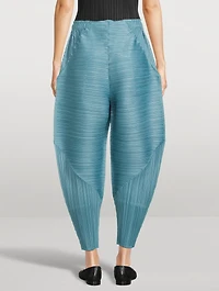 Thicker Bounce Barrel-Leg Trousers