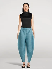 Thicker Bounce Barrel-Leg Trousers