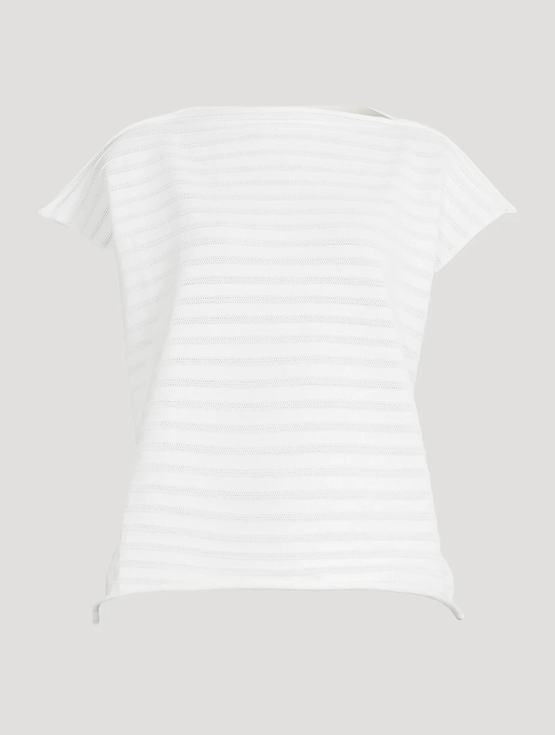 Mesh Knit Top