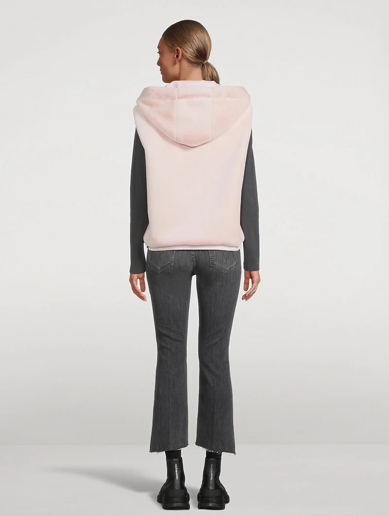 Eaton Reversible Faux Fur Vest