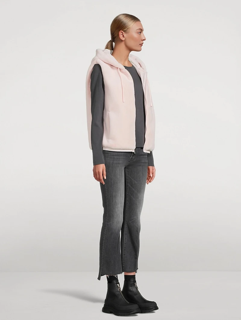 Eaton Reversible Faux Fur Vest