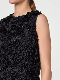 Laser-Cut Sleeveless Top